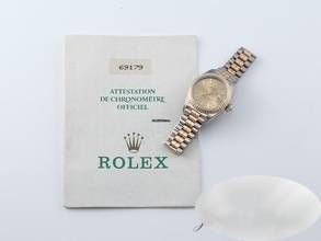 Thumbnail von Rolex Lady-Datejust 26mm Tridor 750 Gelbgold Weissgold Rosegold Automatik Gold