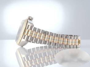 Thumbnail von Rolex Lady-Datejust 26mm Tridor 750 Gelbgold Weissgold Rosegold Automatik Gold