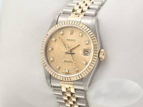 Thumbnail von Rolex Datejust 31 31mm 68273 Stahl Gelbgold 750 Diamanten Automatik