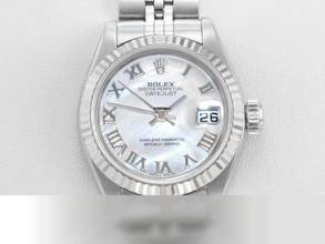 Thumbnail von Rolex Lady-Datejust Edelstahl Weissgold 750 2005 Perlmutt Automatik Stahl Stainless Steel 18kt White Gold Jubilé-band Chronometer Oyster Mop