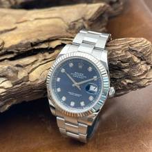Thumbnail von Rolex Datejust 41 Datejust 41 Blue Dia Dial - FULLSET 2021 - Ref. 126334