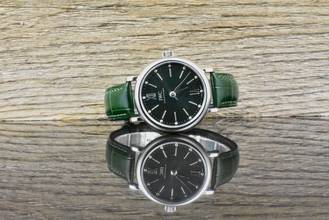 Thumbnail von IWC Portofino Automatic 34 Automatic Green Diamond Dial Folding Clasp Full Set 2021
