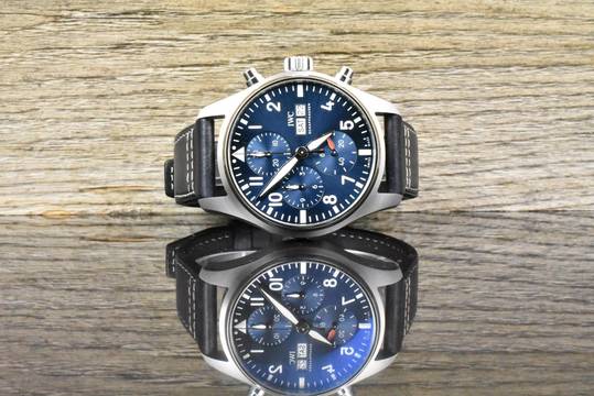 IWC Fliegeruhr Chronograph Pilot Chronograph 41MM Blue Dial IW388101 Full Set 2025