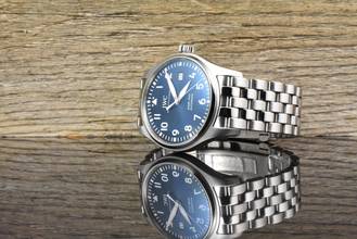 Thumbnail von IWC Fliegeruhr Mark XVIII Le Petit Prince / Blue Dial Automatik Full Set 2017