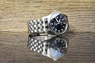Thumbnail von IWC Fliegeruhr Mark XVIII Le Petit Prince / Blue Dial Automatik Full Set 2017