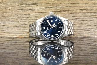 Thumbnail von IWC Fliegeruhr Mark XVIII Le Petit Prince / Blue Dial Automatik Full Set 2017