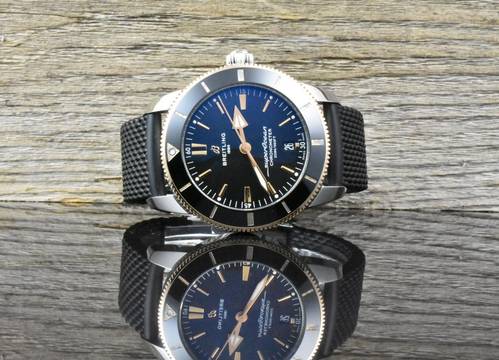 Breitling Superocean Heritage II B20 Stahl & Roségold UB2030 Black Rubber - 2019 B&P