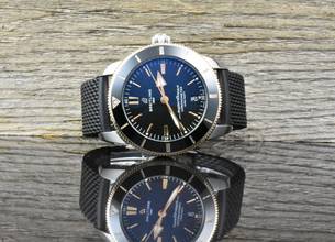Thumbnail von Breitling Superocean Heritage II B20 Stahl & Roségold UB2030 Black Rubber - 2019 B&P