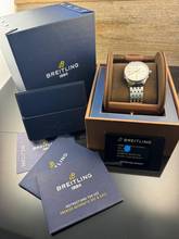 Thumbnail von Breitling Premier Automatic Day Date 40 A45340 Silver Dial & Roségold Hands Full Set 2019