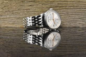 Thumbnail von Breitling Premier Automatic Day Date 40 A45340 Silver Dial & Roségold Hands Full Set 2019