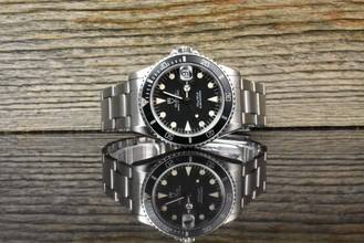 Thumbnail von Tudor Submariner Date by Rolex 75090 Vintage Nice Tritium - 1989 Box