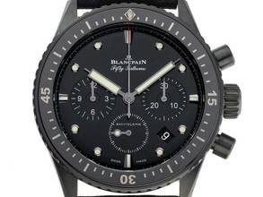 Thumbnail von Blancpain Fifty Fathoms Bathyscaphe Chronographe Ref.5200 0130 B52A 2025 Full Set Ungetragen Fifty Fathoms Bathyscaphe Chronographe Flyback Titan