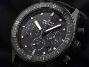 Thumbnail von Blancpain Fifty Fathoms Bathyscaphe Chronographe Ref.5200 0130 B52A 2025 Full Set Ungetragen Fifty Fathoms Bathyscaphe Chronographe Flyback Titan