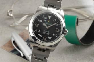 Thumbnail von Rolex Air King Automatik Stahl Herrenuhr Oyster Perpetual Ref. 116900 B&P 2016