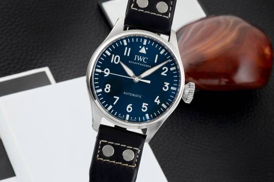 IWC Große Fliegeruhr Big Pilot Watch 43 Stahl Automatik Herrenuhr Ref. IW329303 B&P