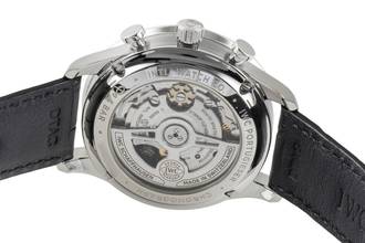 Thumbnail von IWC Portugieser Chronograph Green Dial Stahl Automatik Herrenuhr Ref. IW371615