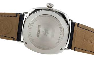 Thumbnail von Panerai Radiomir Officine 45 Blue Dial Stahl Handaufzug Herren PAM01383 B&P 2024