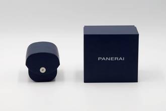 Thumbnail von Panerai Radiomir Officine 45 Blue Dial Stahl Handaufzug Herren PAM01383 B&P 2024