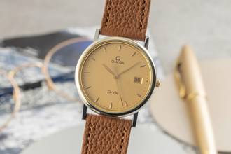 Thumbnail von Omega De Ville Stahl / Gold Quarz Herrenuhr Ref. 196.2430 Klassiker