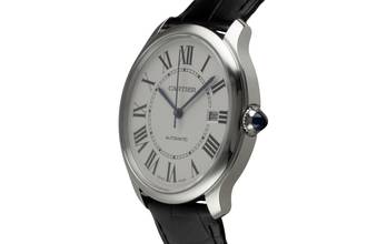 Thumbnail von Cartier Ronde de Cartier Must De Cartier Stahl Automatik Herrenuhr Ref. WSRN0032 B&P 2023
