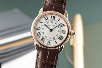 Thumbnail von Cartier Ronde Solo de Cartier Rose Altın / Çelik Ref. W6701007 Evraklar 2017