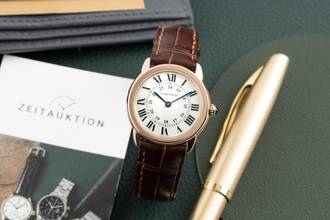 Thumbnail von Cartier Ronde Solo de Cartier Rose Altın / Çelik Ref. W6701007 Evraklar 2017
