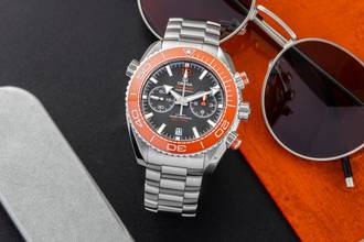 Thumbnail von Omega Seamaster Planet Ocean Chronograph Stahl Automatik Ref. 215.30.46.51.99.001 B&P 2020