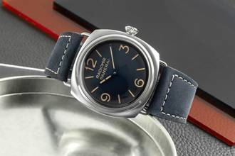 Thumbnail von Panerai Radiomir Tri Giorini Stahl Handaufzug Herrenuhr Ref. PAM01335 B&P 2023