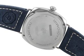 Thumbnail von Panerai Radiomir Tri Giorini Stahl Handaufzug Herrenuhr Ref. PAM01335 B&P 2023