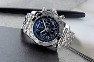 Thumbnail von Breitling Chronomat 44 Chronograph Stahl Automatik Ref. AB011010
