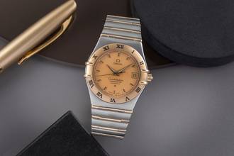 Thumbnail von Omega Constellation Çelik / Altın Otomatik Erkek Saat Ref. 1302.10.00 368.1201