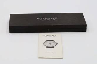 Thumbnail von NOMOS Tangente EXPO 2000 Çelik Kol Saati, El Kurmalı, Sınırlı Üretim, Kutu ve Belgeler 1998