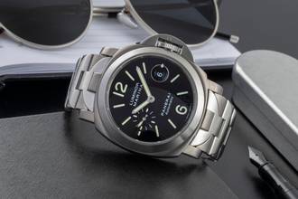 Thumbnail von Panerai Luminor Marina Otomatik Çelik / Titanyum Erkek Saatı Ref. PAM00221