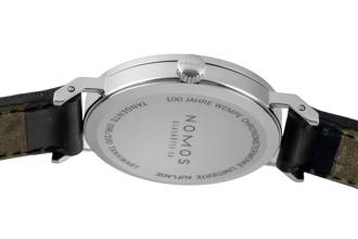 Thumbnail von NOMOS Tangente Tankwart - Wempe 100 limited Stahl Handaufzug Box & Papiere 2005