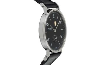 Thumbnail von NOMOS Tangente Tankwart - Wempe 100 limited Stahl Handaufzug Box & Papiere 2005