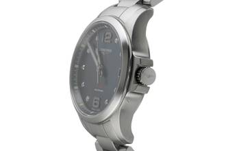 Thumbnail von Longines Conquest Stahl Quarz Damenuhr MOP Dial Diamonds Ref. L3.316.4.88.6 Box