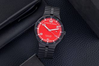 Thumbnail von Porsche Design Flat Six Stahl Automatik Herrenuhr Ref. 6350.43.74.0275 B&P 2016