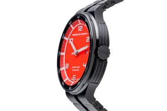Thumbnail von Porsche Design Flat Six Stahl Automatik Herrenuhr Ref. 6350.43.74.0275 B&P 2016