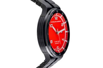 Thumbnail von Porsche Design Flat Six Stahl Automatik Herrenuhr Ref. 6350.43.74.0275 B&P 2016