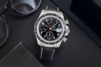 Thumbnail von Tudor Prince Date Chronograph Edelstahl Automatik Herrenuhr Ref. 79260P