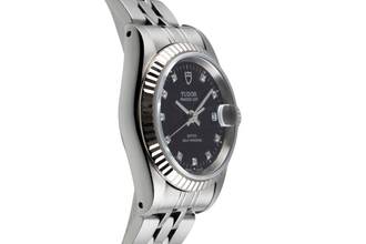 Thumbnail von Tudor Prince Date Princess Date Automatik Edelstahl Damenuhr Ref. 92414 Klassiker