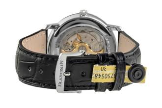 Thumbnail von Blancpain Villeret Quantième Complet Mondphase Herrenuhr Ref 6654-1127-55B Papiere 2014