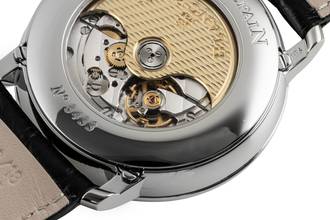 Thumbnail von Blancpain Villeret Quantième Complet Mondphase Herrenuhr Ref 6654-1127-55B Papiere 2014