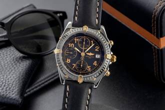 Thumbnail von Breitling Chronomat Chronograph Stahl / Gold Automatik Herrenuhr Ref. B13050.1