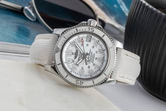 Thumbnail von Breitling Superocean II 36 White Automatik Medium Size Ref. A17312D2/A775 B&P