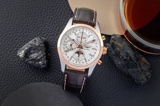 Thumbnail von Longines Conquest Classic Chronograph Stahl / Gold Automatik Ref. L2.798.5.72.3 B&P 2023