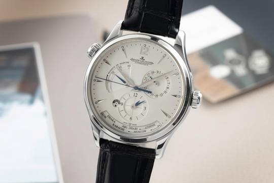 Jaeger-LeCoultre Master Geographic Automatik Ref. Q1428421 176.8.29.S Papers