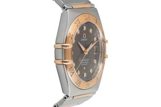 Thumbnail von Omega Constellation Stahl / Gold Brown Diamond Dial Automatik Ref. 1301.60.00