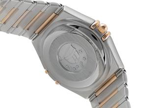 Thumbnail von Omega Constellation Stahl / Gold Brown Diamond Dial Automatik Ref. 1301.60.00