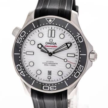 Omega Seamaster Diver 300 M 42 White – 210.30.42.20.04.001 – NEW & Unworn – 2026 Full Set